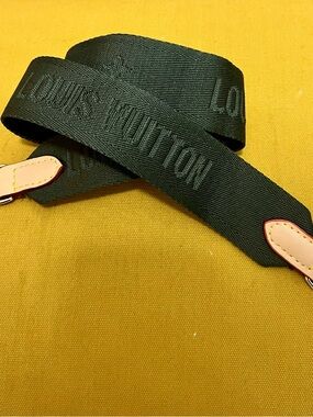 Louis Vuitton Army Green Bag Strap